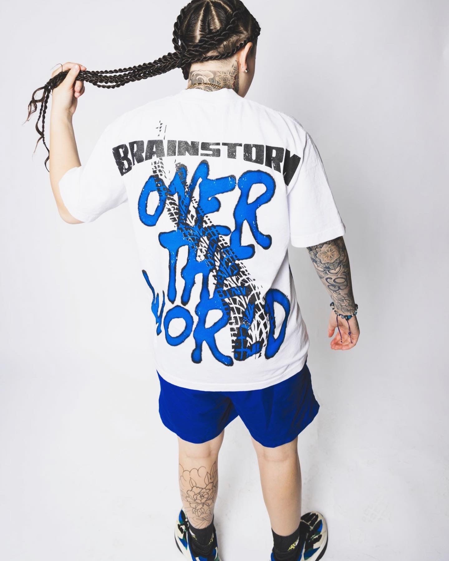 BRAINSTORM OVER THE WORLD TEE